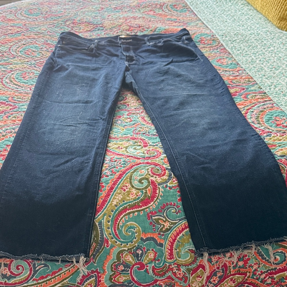 MOTHER Dark Indigo skinny Jeans